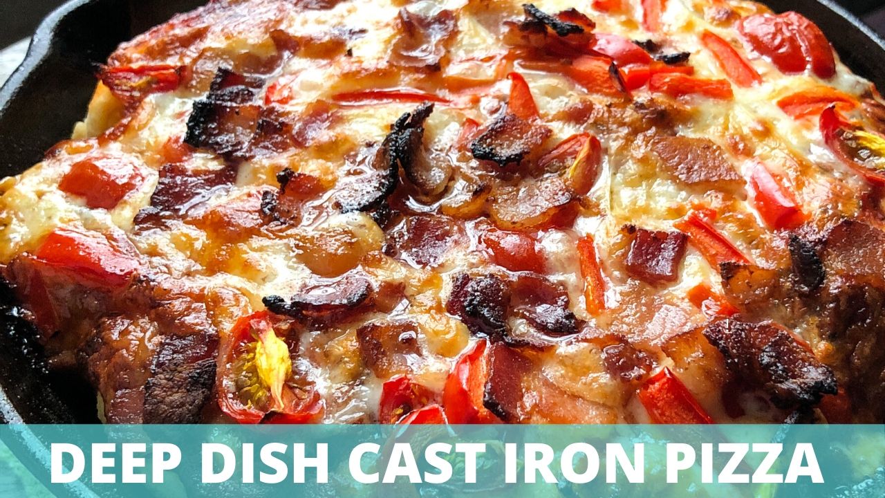 Deep Dish Cast Iron Pizza - Weelicious